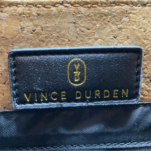 VINCE DURDEN Brown Cork Commuter Backpack Hand-Made Eco-Friendly Sustainable - Picture 11 of 13